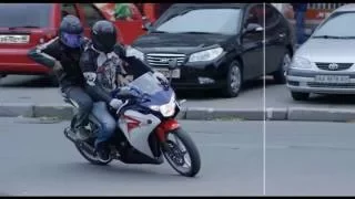 Мой Post-production для Т/с «Когда прошлое впереди» (2016) Motorcyclist Shooting