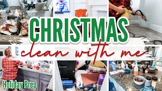 CHRISTMAS 2021 CLEAN WITH ME | HOLIDAY PREP! | REAL LIFE CLEANING MOTIVATION