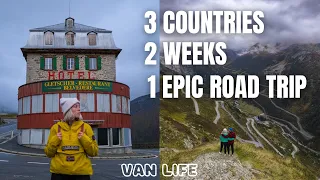 German Castles to Swiss Mountain Passes | Your Bucket List Van Life Road Trip!