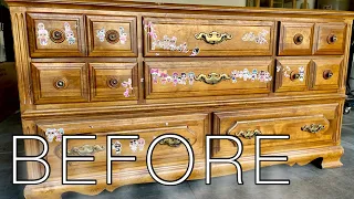 DRESSER MAKEOVER | OMG it’s so pretty 😍