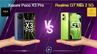 Xiaomi Poco X3 Pro Vs Realme GT Neo 2 5G - Full Comparison [Full Specifications]