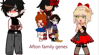 Teen William and Mrs. Afton react to their kids’ genes || FNaF Gacha [my au ]