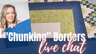 Tips for Quilting Borders - Live Chat with Angela Walters Free-motion Challenge Quilting Along