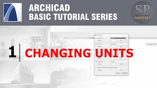 Archicad Basic Tutorial 01 - How to change units