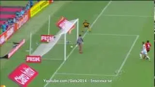 Douglas marca gol e juiz não aceita - Vasco 1 x 1 Flamengo - Camp Carioca 2014 - 16/02/2014