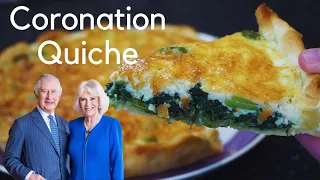 Coronation quiche recipe - King Charles III coronation quiche: Easy step by step recipe