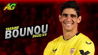 Yassine Bounou 2023 ● The Moroccan Spider ● Crazy & Best Saves  | FHD