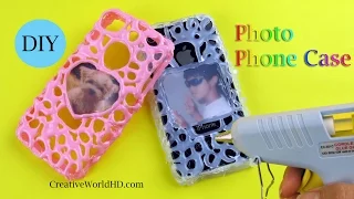 DIY: How to Make Photo Phone Case With Hot Glue Gun by Creative World