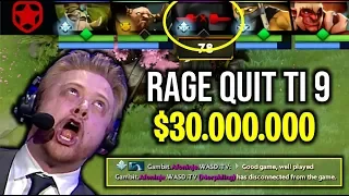 RAGE QUIT THE INTERNATIONAL 2019 QUALIFIER | RIP $30.000.000 EVENT | GAMBIT VS WINSTRIKE | DOTA 2