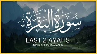 LAST 2 AYAHS | SURAH AL BAQARAH | Mishary Rashid Alafasy