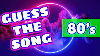 GUESS THE SONG QUIZ | Most Popular 80's Song Edition | MUSIC QUIZ | Challenge/Trivia | GUESS WHAT