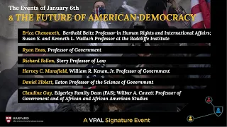 The Events of January 6th and the Future of American Democracy