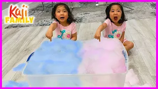 Foam Bubbles Soap Easy DIY Science Experiments for kids