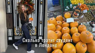 Сколько тратит британский студент в Лондоне?