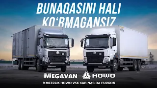 Долгожданный обзор на фургон марки HOWO V5X 18 Тонн 9 метр