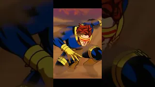 Cyclops’ Epic Superhero Landing as seen in X-Men ‘97. #xmen97 #xmen #cyclops