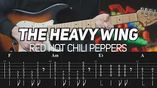 Red Hot Chili Peppers - The Heavy Wing (Guitar lesson with TAB)