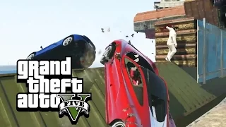 CARS VS RUNNERS - GTA 5 Gameplay