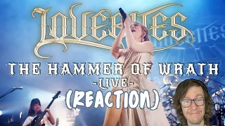 LOVEBITES / The Hammer Of Wrath [Official Live Video] (Blind Reaction)