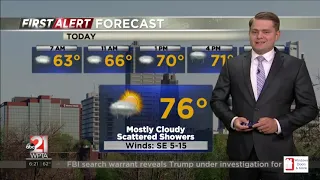 Meteorologist Caleb Saylor 21Alive First Alert Forecast | August 14, 2022