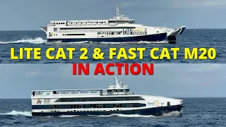 Cebu City to Tubigon, Bohol Ferry | Lite Cat 2 & Fast Cat M20 in Action