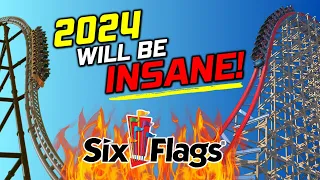 Expect A TON Of NEW Roller Coasters & Rides In 2024!