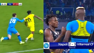 Samuel Chukwueze vs Napoli | SKILLS & Osimhen SHIRT SWAP | WELCOME TO MILAN 🇳🇬