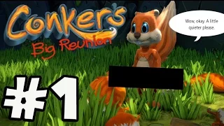 Conker's Big Reunion - Gameplay Walkthrough Part 1 [ HD ]