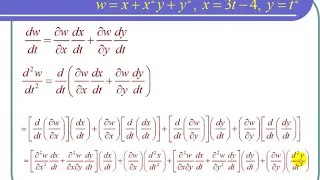 Using the Chain Rule to Find a Second Derivative Involving Partials