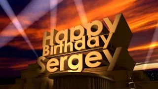 Happy Birthday Sergey