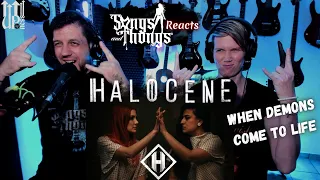 Halocene ft. Lauren Babic When Demons Come to Life REACTION by Songs and Thongs