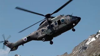 Eurocopter AS532 Cougar Practice at Gilze Rijen Airforce Base
