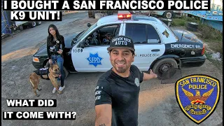 I Bought A San Francisco Police K-9 Unit! Crown Rick Auto