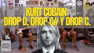 Kurt Cobain: Drop D, Drop C# y Drop C.