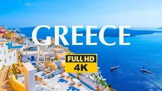 GREECE 4K ❤ Discover Greece ❤   Travel & Enjoy Greece with relaxing music ❤
