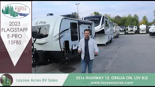 2024 Forest River Flagstaff E-Pro 15FBS - Cozier than a Husky in a HotTub! - Layzee Acres RV Sales