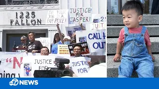 Community gathers in Oakland demanding justice for Jasper Wu, violent crime victims