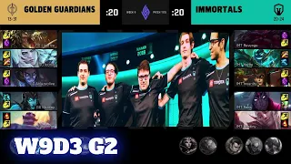 Golden Guardians vs Immortals  | Week 9 Day 3 S11 LCS Summer 2021 | GG vs IMT W9D3 Full Game