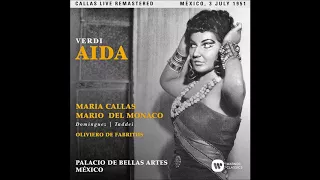 Verdi "Aida" Maria Callas/Mario del Monaco/Mexico 1951