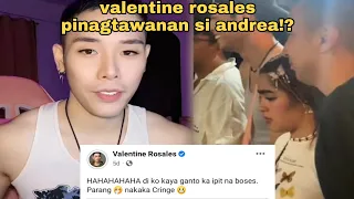 Valentine Rosales pinagtawanan ang pag baby talk ni Andrea Brillantes!
