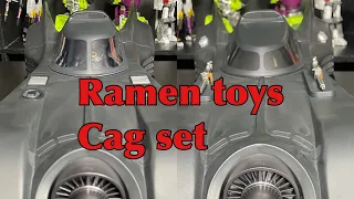 Cag set by Ramen toys #batman #batmobile #ramentoys