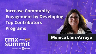 Increase Community Engagement by Developing Top Contributors Programs | Monica Lluis
