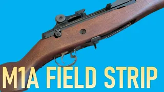 How to Field Strip an M1A / M14 Type Rifle