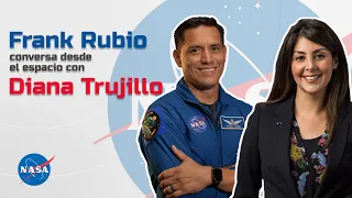 Frank Rubio conversa desde el espacio con Diana Trujillo