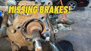 Brakes DELETED still has Grinding Noise! Rusted out 2011 Kia Sorento 2.4 3.6