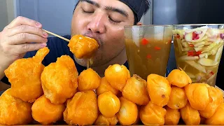 Filipino Street Food Mukbang | KWEK KWEK at TUKNENENG + SHOUTOUT | Mukbang Philippines