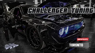 Bestia Personalizada: Explorando las Tomas Épicas de un Dodge Challenger SRT8 Tuning 🚗🔥