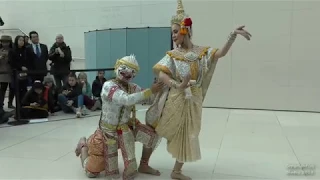 Khon - Supanna Matcha, Bunditpatanasilpa Institute Dancers, British Museum, London  22nd Feb 2018