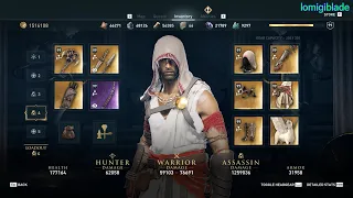 Assassin's Creed Odyssey Assassin build when using negative build 4k