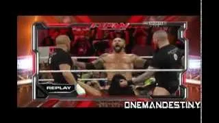 WWE Raw 5/5/14 Evolution Destroys The Shield Full